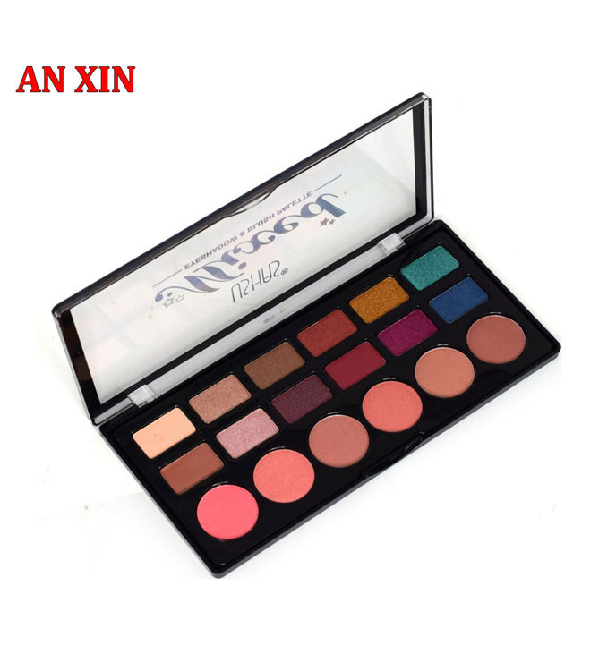 Εικόνα της Παλέτα σκιών USHAS Mixed Eyeshadow&Brush Pallete