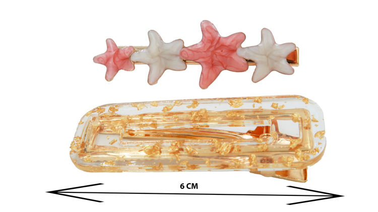 Εικόνα της Τσιμπιδάκι παπαγαλάκι μαλλιών σετ αστερίες