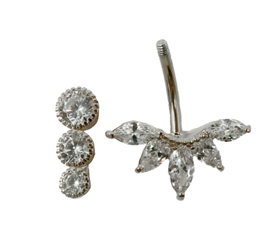 Picture of Belly Piercing With Zircon 