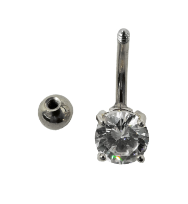 Picture of Belly Piercing With Zircon 