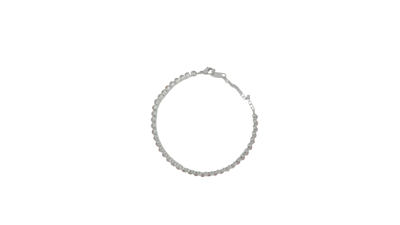 Picture of Steel bracelet with  pink zircons