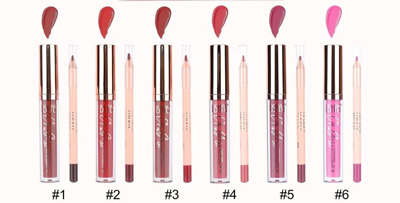 Picture of USHAS Matte Lipcolor με μολύβι και κραγιόν