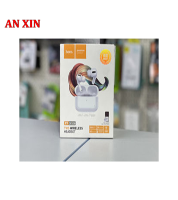 Picture of HOCO  In-ear Bluetooth Handsfree ακουστικά με θήκη φόρτισης λευκά