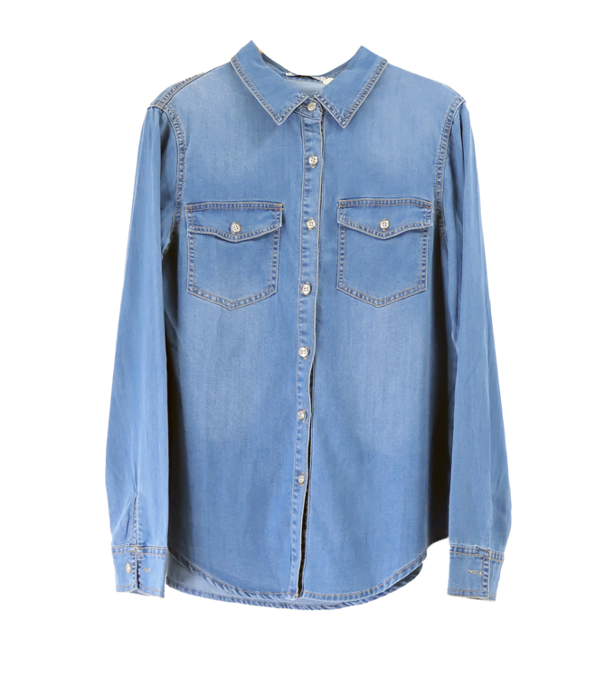 Εικόνα της ΤΖΙΝ πουκάμισο denim