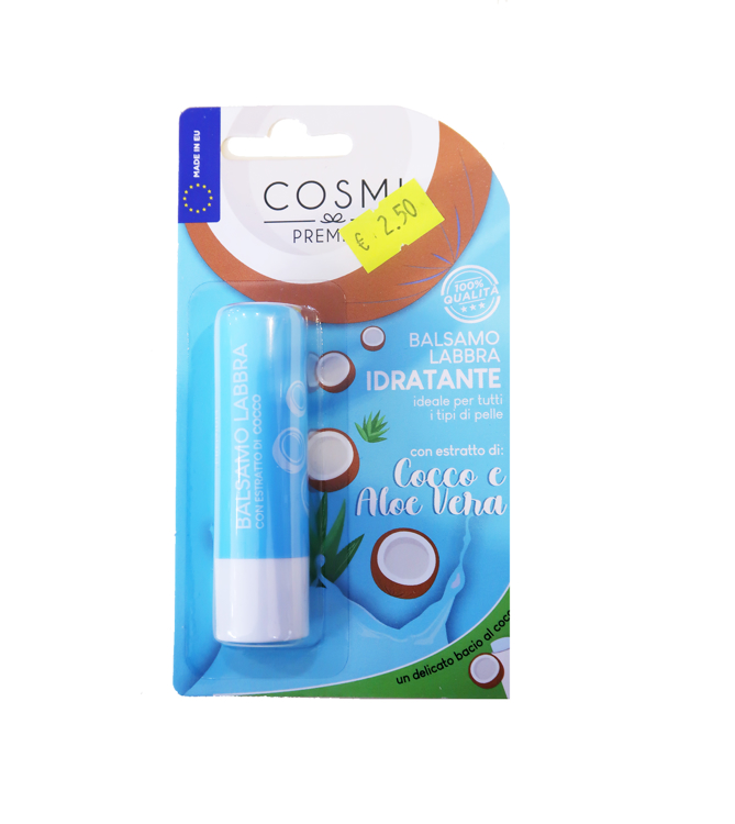 Εικόνα της COSMI Lip Balm λιποζάν για χείλη με καρύδα