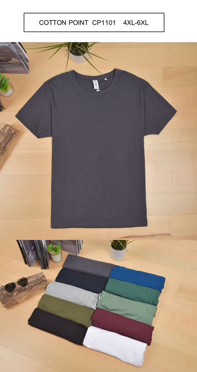 Picture of COTTON POINT unisex μπλούζα μονόχρωμη (ΜΕΓΑΛΑ ΜΕΓΕΘΗ)