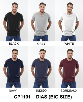 Picture of COTTON POINT unisex μπλούζα μονόχρωμη (ΜΕΓΑΛΑ ΜΕΓΕΘΗ)