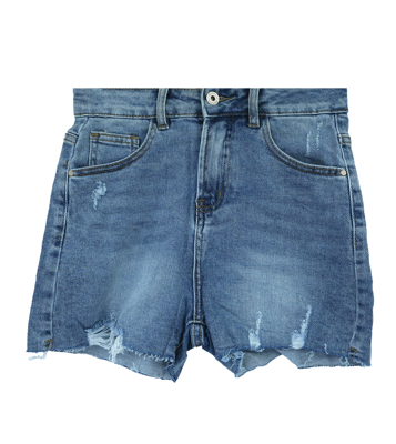 Picture of MISS FANCY denim γυναικείο σορτς με σκισίματα