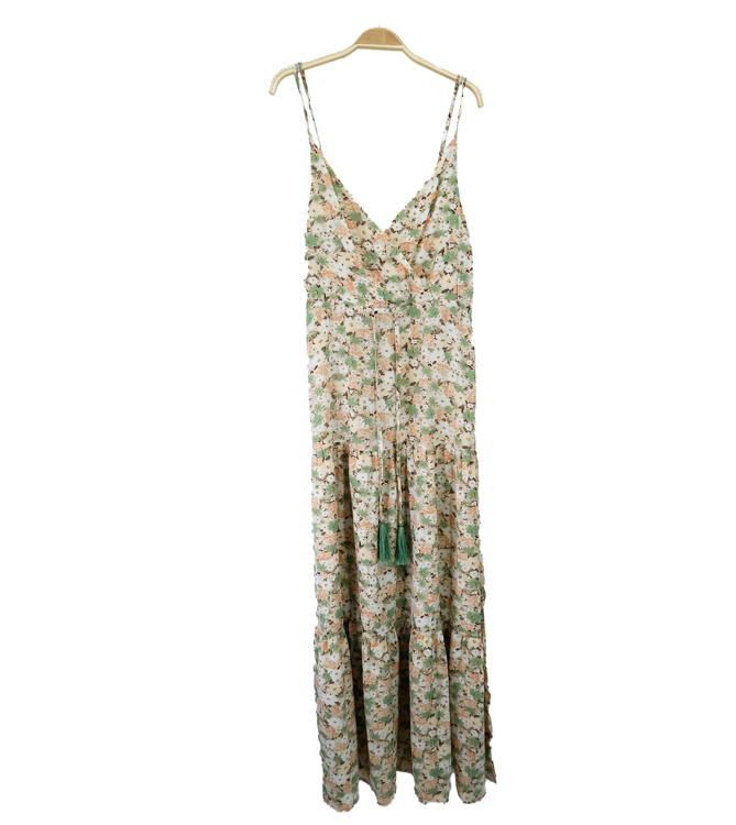 Εικόνα της Γυναικείο φόρεμα με λουλούδια τιραντάκι