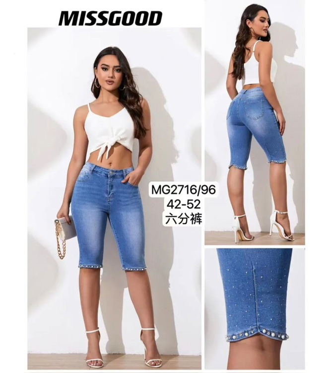 Picture of MISS GOOD γυναικεία τζιν βερμούδα